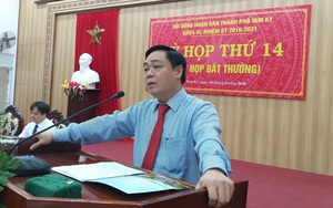 Chủ tịch UBND TP Tam Kỳ Bùi Ngọc Ảnh được bổ nhiệm làm Giám đốc Sở Tài nguyên và Môi trường tỉnh Quảng Nam