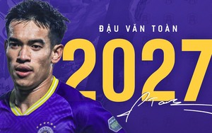 Hà Nội FC gia hạn hợp đồng thêm 3 năm với Đậu Văn Toàn