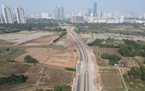 Hình hài dự án đường Lê Quang Đạo kéo dài sắp được thông xe