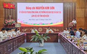 Bộ trưởng Nguyễn Kim Sơn nhấn mạnh: Đảm bảo cơ sở vật chất phục vụ công tác giáo dục đào tạo