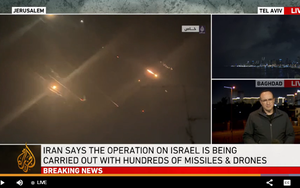 Cập nhật: Quân đội Mỹ bắn hạ hàng chục máy bay không người lái Iran tấn công Israel 