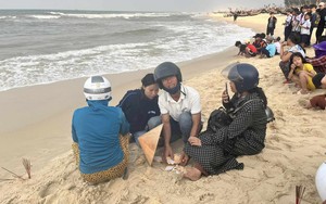 2 học sinh đuối nước khi tắm biển ở Quảng Trị: 1 em mất tích