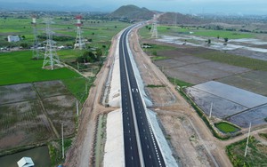 Có các trạm dừng nghỉ tạm phục vụ người dân trước 30/4 trên tuyến cao tốc từ Khánh Hòa vào Bình Thuận