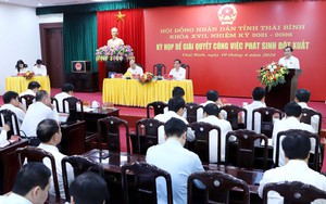 HĐND tỉnh Thái Bình bãi nhiệm chức danh Hội thẩm nhân dân tỉnh với 1 nữ cán bộ