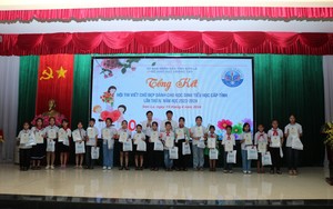Sơn La: Hàng trăm học sinh đạt giải Hội thi viết chữ đẹp