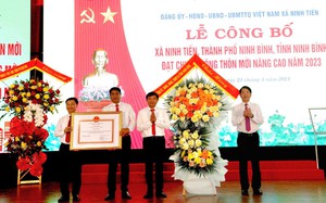 Thêm một xã ở Ninh Bình đạt chuẩn nông thôn mới nâng cao, đó là xã nào vậy?