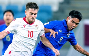 Thua U23 Tajikistan 90+1, U23 Thái Lan xếp bét bảng