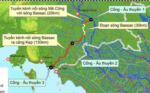 Lo lắng kênh đào Phù Nam-Techo xây kề bên Việt Nam sẽ chuyển nước ra khỏi lưu vực sông Mê Công