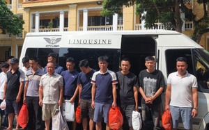 Qua trinh sát, cảnh sát triệt xoá 1 tụ điểm xóc đĩa ở Thái Bình