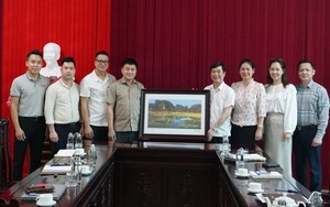Báo NTNN/Điện tử Dân Việt thăm và làm việc tại Ban Tuyên giáo Tỉnh ủy Yên Bái 