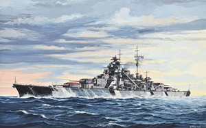 Trận hải chiến nào khiến chiến hạm mạnh nhất của phát xít Đức chìm xuống đáy biển?