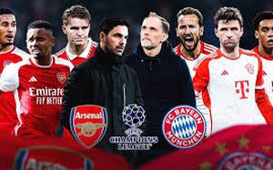Arsenal vs Bayern Munich (2h ngày 10/4): “Pháo thủ” đổi vận?