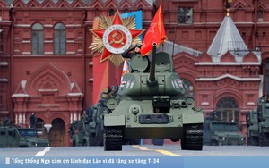 Hình ảnh báo chí 24h: Tổng thống Putin cảm ơn lãnh đạo Lào vì đã tặng xe tăng T-34