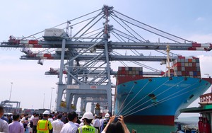 Cảng Cái Mép chính thức được tiếp nhận siêu tàu container