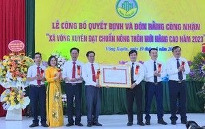 Xã Võng Xuyên (huyện Phúc Thọ) đạt chuẩn NTM nâng cao 2023