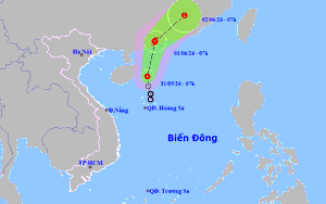 NÓNG: Áp thấp nhiệt đới giật cấp 9 khả năng mạnh lên thành bão, liệu có đổ bộ vào đất liền Việt Nam?