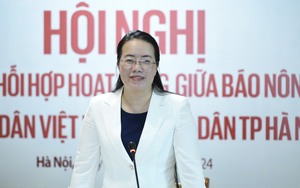 Chủ tịch Hội Nông dân TP.Hà Nội Phạm Hải Hoa: Đọc báo Dân Việt thường xuyên để đổi mới hoạt động Hội