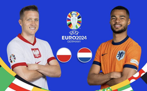 Link xem trực tiếp Ba Lan vs Hà Lan trên VTV2