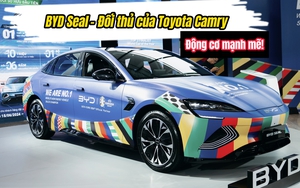 Cận cảnh xe Trung Quốc BYD Seal tại Việt Nam đấu Toyota Camry, động cơ là điểm nhấn