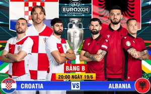 Link xem trực tiếp Croatia vs Albania trên VTV2