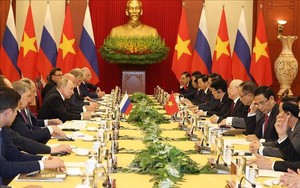 Tổng Bí thư Nguyễn Phú Trọng hội đàm với Tổng thống Liên bang Nga Vladimir Putin 