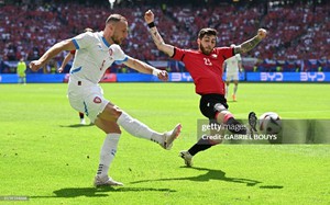Highlight Georgia vs CH Czech (1-1): VAR khiến Czech “đắng lòng