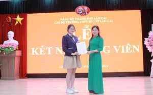 Triển khai hiệu quả công tác phát triển đảng viên trong trường học ở Lào Cai