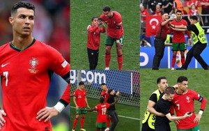 6 fan cuồng lao xuống sân làm Ronaldo lo sợ, UEFA điều tra khẩn