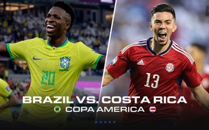 Trực tiếp bóng đá Brazil vs Costa Rica (Link K+, VTC, Next Sports)