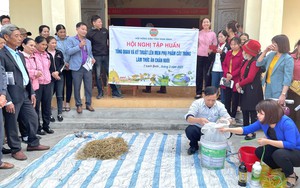 Ninh Bình: Nông dân huyện Nho Quan được tuyên truyền về xử lý rác thải bảo vệ môi trường