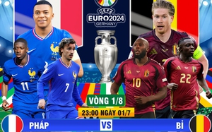 Nhận định Pháp vs Bỉ (23h00, vòng 1/8 EURO 2024): Khóa chặt De Bruyne là thắng?
