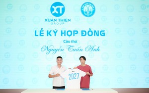 Tuấn Anh nói gì khi ký hợp đồng 3 năm với Thép Xanh Nam Định?