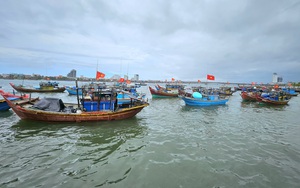 Quảng Bình: Ngư dân đánh tàu vào đất liền tránh áp thấp nhiệt đới, nhiều tàu chọn các đảo để tránh trú