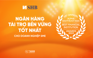 SHB được vinh danh 