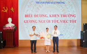 Bí thư Thành ủy Hải Phòng khen thưởng điều dưỡng cứu sống bệnh nhi ngừng thở, ngừng tim