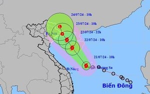 Tin bão mới nhất: Bão số 2 giật cấp 10, di chuyển tốc độ 10-15km/h, những khu vực nào sẽ bị ảnh hưởng?