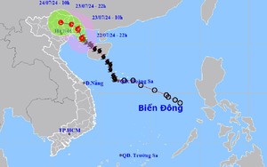 Bão số 2 đổ bộ Quảng Ninh - Hải Phòng, Bắc Bộ - Thanh Hóa mưa lớn