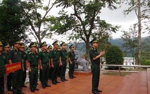 Bộ đội Biên phòng tỉnh Lai Châu dâng hoa, dâng hương tưởng niệm các anh hùng liệt sĩ tại biên giới