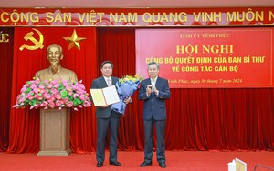 Ban Bí thư giới thiệu nhân sự để bầu Phó Bí thư Tỉnh ủy Vĩnh Phúc - Ảnh 2.