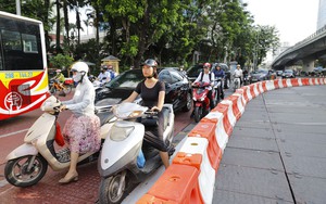 Sau khi rào chắn để thi công ngầm tuyến metro Nhổn - ga Hà Nội, giao thông diễn ra như thế nào?