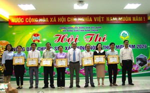 Hội Nông dân huyện Ninh Phước đạt giải Nhất hội thi chung sức xây dựng nông thôn mới tỉnh Ninh Thuận