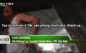 Chủ xưởng xây dựng trái phép để cho thuê ở Hoài Đức (Hà Nội) “đút túi” bao tiền/tháng? (Video kỳ 3) - Ảnh 3.