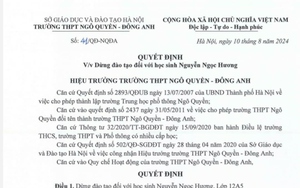 Vụ bố thắc mắc về chương trình học khiến con bị dừng đào tạo: Trường thừa nhận "nóng vội"- Ảnh 3.