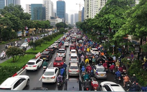 Giao thông ngày đầu nghỉ lễ 2/9: Vành đai 3 Hà Nội ùn tắc kéo dài gần 10km- Ảnh 3.