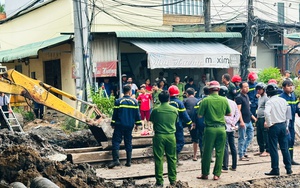 Vụ công nhân bị vùi lấp ở Cần Thơ: 1 nạn nhân vẫn chưa đưa lên được sau 3 giờ gặp sự số công trình- Ảnh 3.