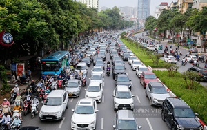 Giao thông ngày đầu nghỉ lễ 2/9: Vành đai 3 Hà Nội ùn tắc kéo dài gần 10km- Ảnh 2.