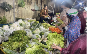 "Giật mình" giá rau xanh sau bão lũ: Thì là 250.000 đồng/kg, bí xanh 120.000 đồng/quả - Ảnh 4.