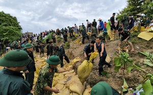 Sau lũ hàng trăm hecta lúa nếp đặc sản ở một huyện của Thái Nguyên đứng trước nguy cơ mất trắng - Ảnh 8.