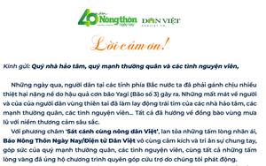 Hành trình cứu trợ đồng bào vùng lũ của Báo NTNN/Dân Việt: Mưa lũ qua đi, tình người ở lại - Ảnh 3.