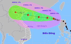 NÓNG: Bão số 3 YAGI thành siêu bão, là cơn bão mạnh nhất đi vào vịnh Bắc Bộ trong 10 năm trở lại đây - Ảnh 6.